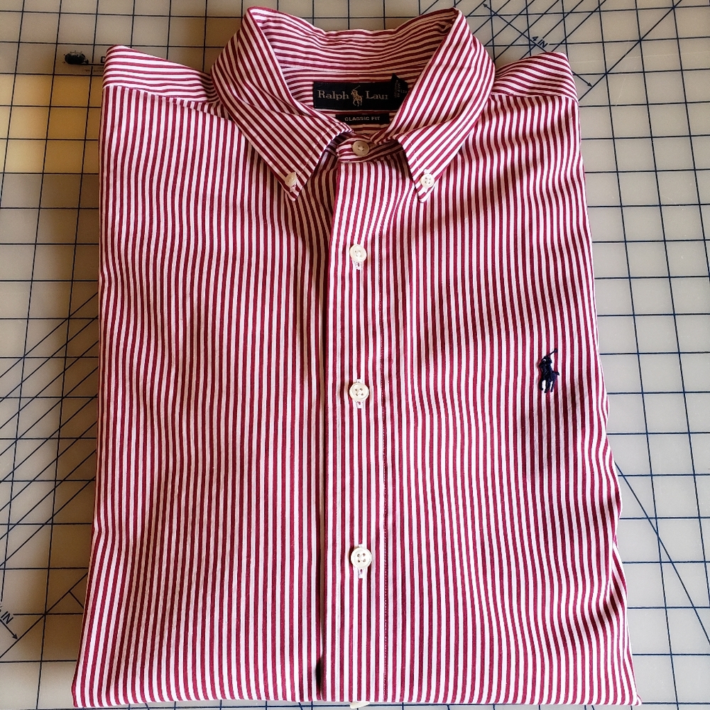 Ralph Lauren Classic Fit striped shirt XL R23